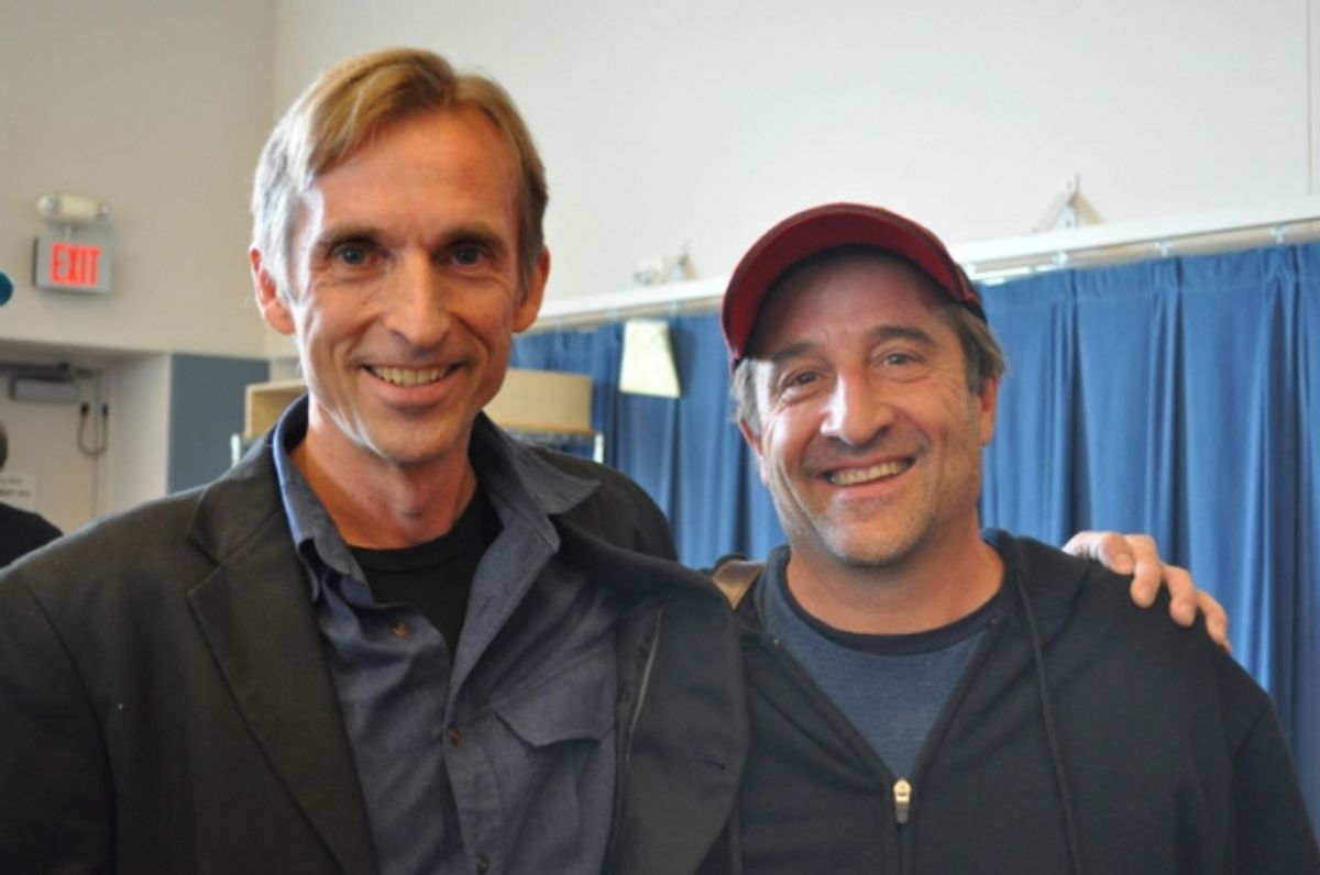 Director Joe Chvala with Actor J.C. Cutler at 