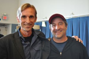 Director Joe Chvala with Actor J.C. Cutler Photo