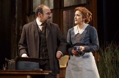 Danny Burstein and Victoria Clark Photo