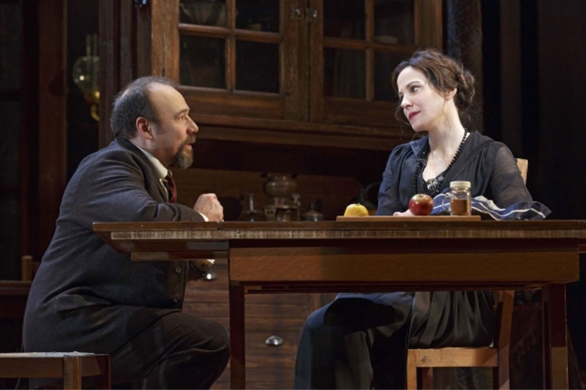 Danny Burstein and Mary-Louise Parker at 