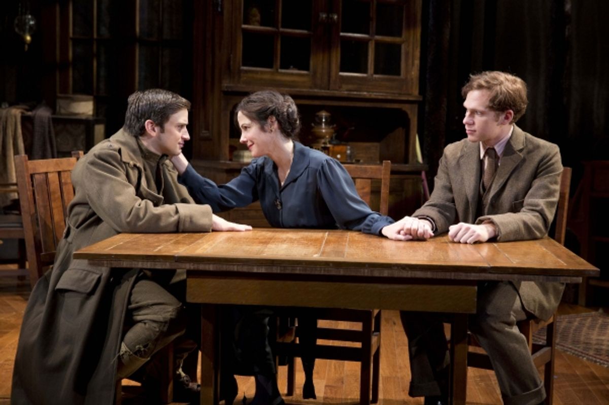 Evan Jonigkeit, Mary-Louise Parker and Brian Cross at 