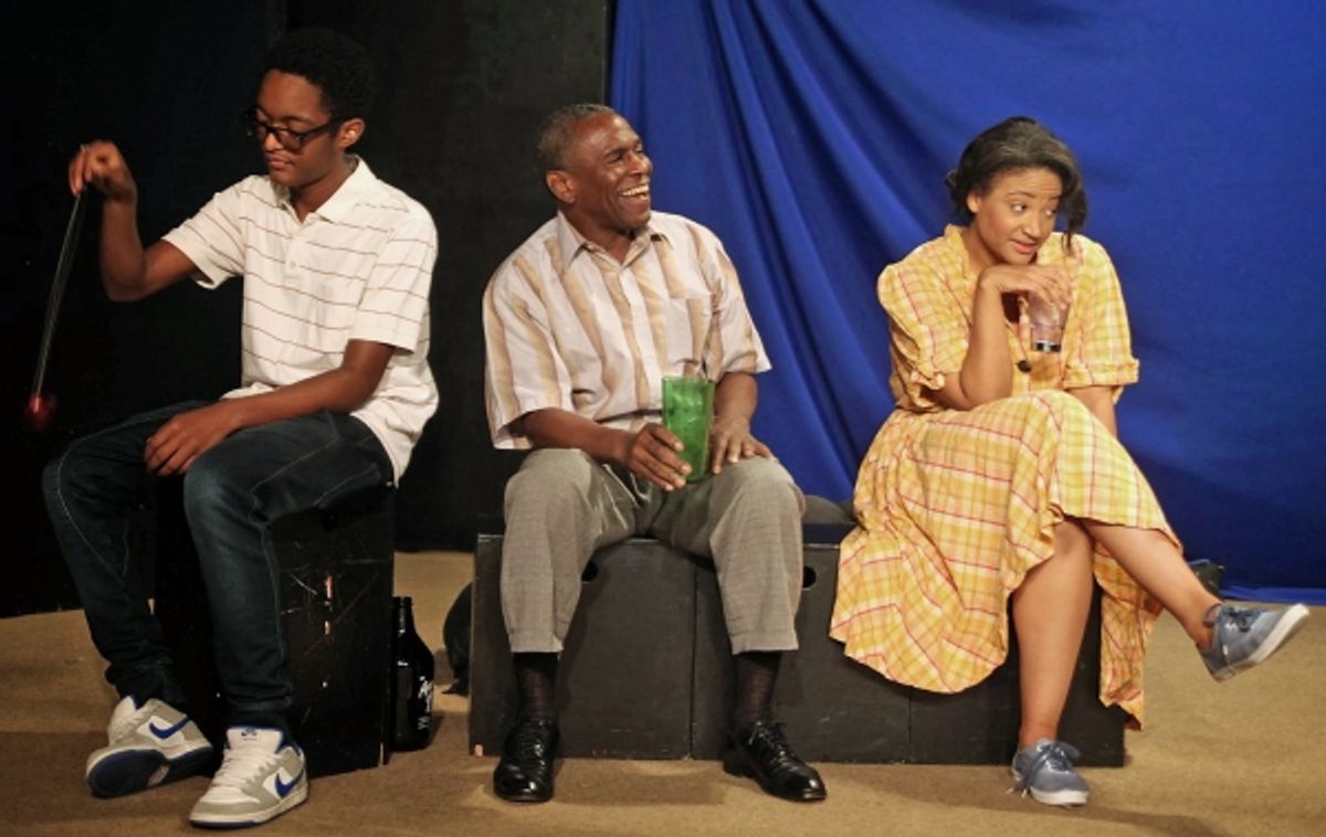 Khadim Diop, Kim Sullivan, Shirley Quigley at 