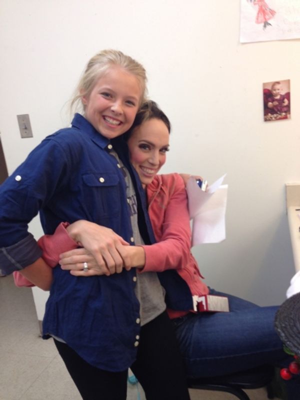 Jane Banks (Lauren Allen) arrives for the show Photo