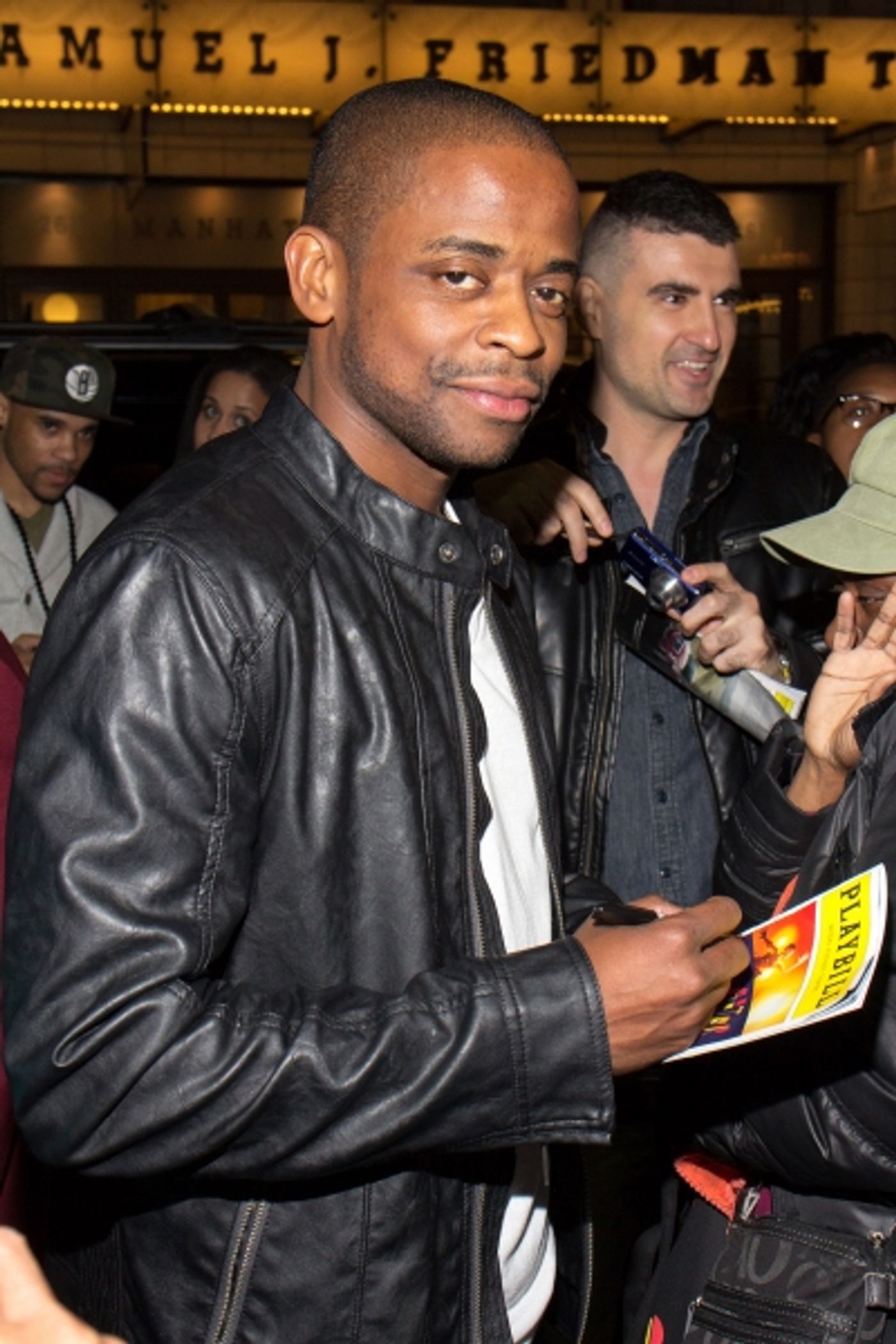Photo Coverage: AFTER MIDNIGHT's Fantasia, Dule Hill & More Greet Fans at Stage Door  Image