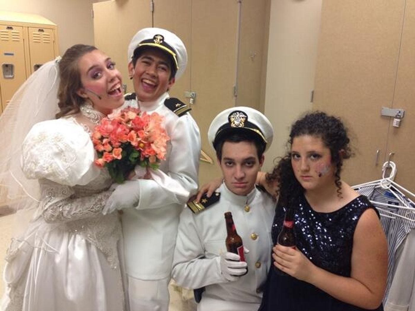 Photo Flash:  Saturday Intermission Pics - Oct 19 - Part 2 - CINDERELLA's Laura Osnes Settles into Fall; Plus PIPPIN, NEWSIES & More!  Image