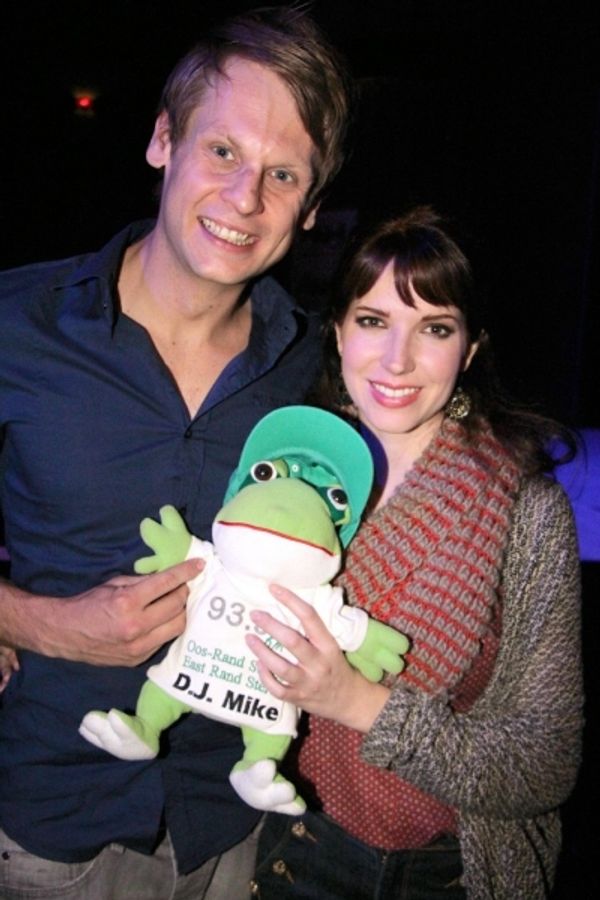 Chris van Rensburg en Amalia Uys by Oos Rand Stereo se Mascot - DJ Mike Photo