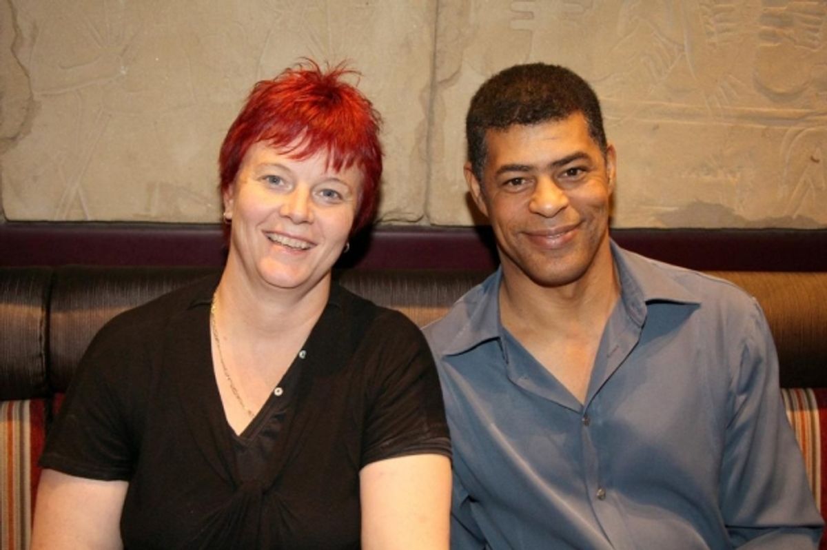 Retha Potgieter en Duncan Johnson at 