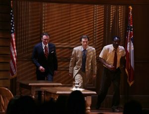 Patrick Page, Sebastian Arcelus and John Douglas Thompson Photo