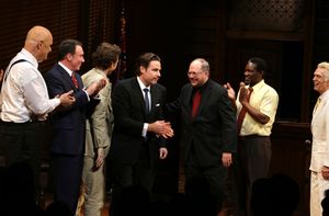 Fred Dalton Thompson, Patrick Page, Director Ethan McSweeny, Sebastian Arcelus, John  Photo