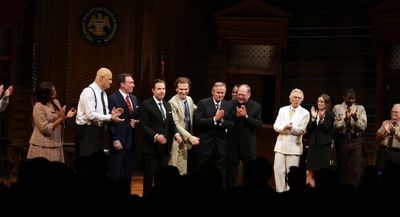 Tonya Pinkins, Fred Dalton Thompson, Patrick Page, Director Ethan McSweeny, Sebastian Photo