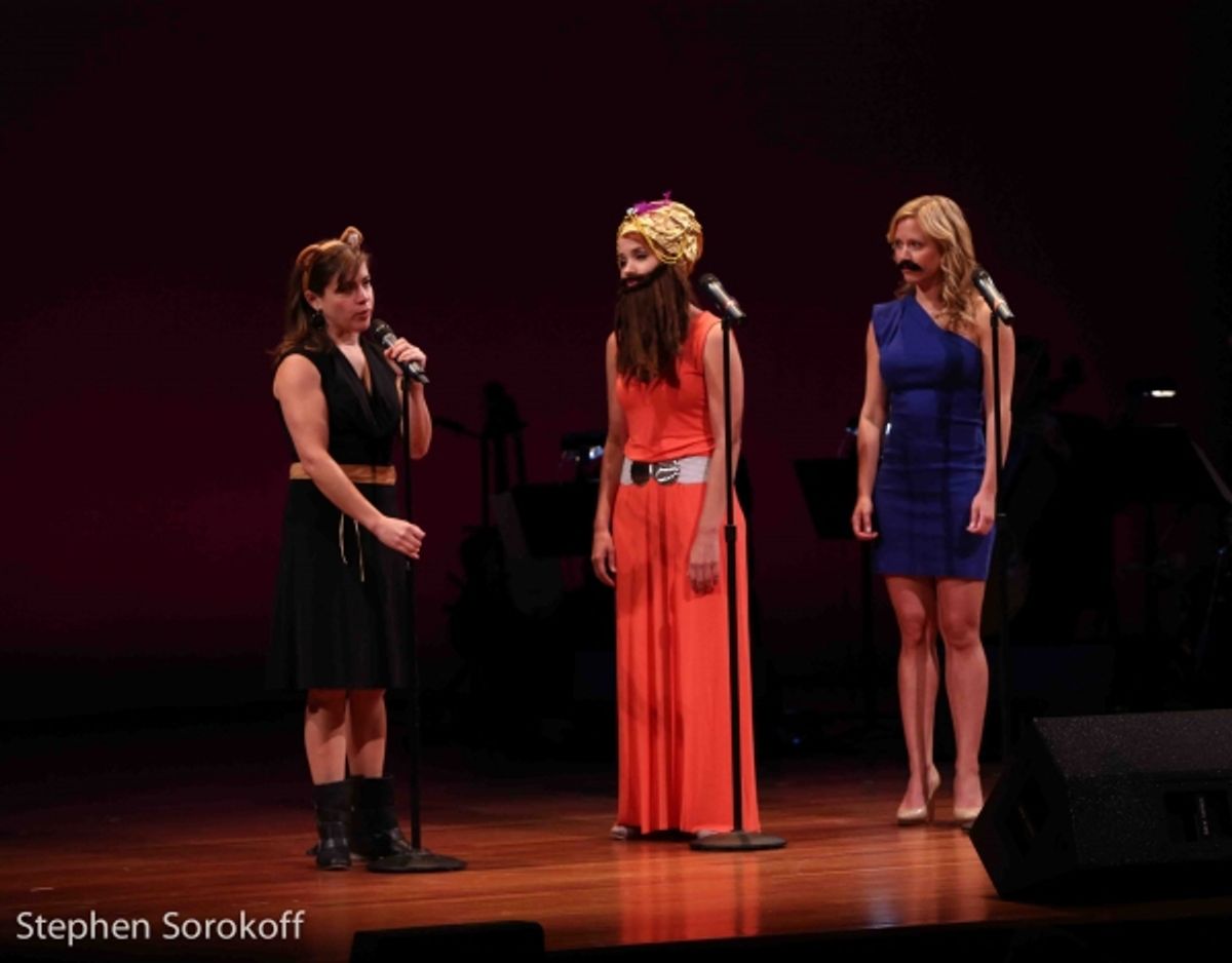 Sierra Boggess, Ann Letsher, Patti Murin at 