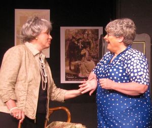 Theresa Swartz and Cheryl Doyle in Quartet Photo
