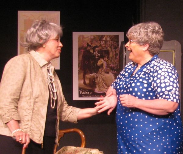 Theresa Swartz and Cheryl Doyle in Quartet Photo