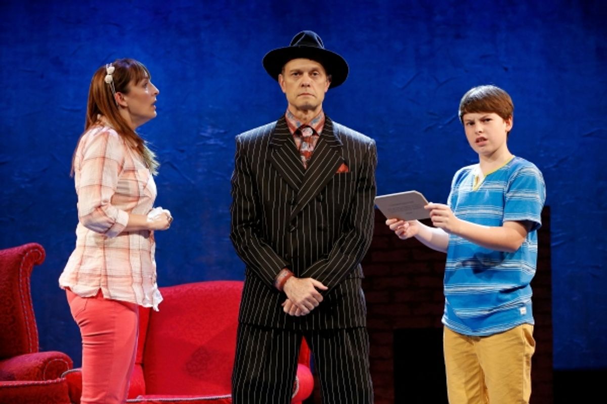 Julia Murney, David Hyde Pierce, Frankie Seratch at 