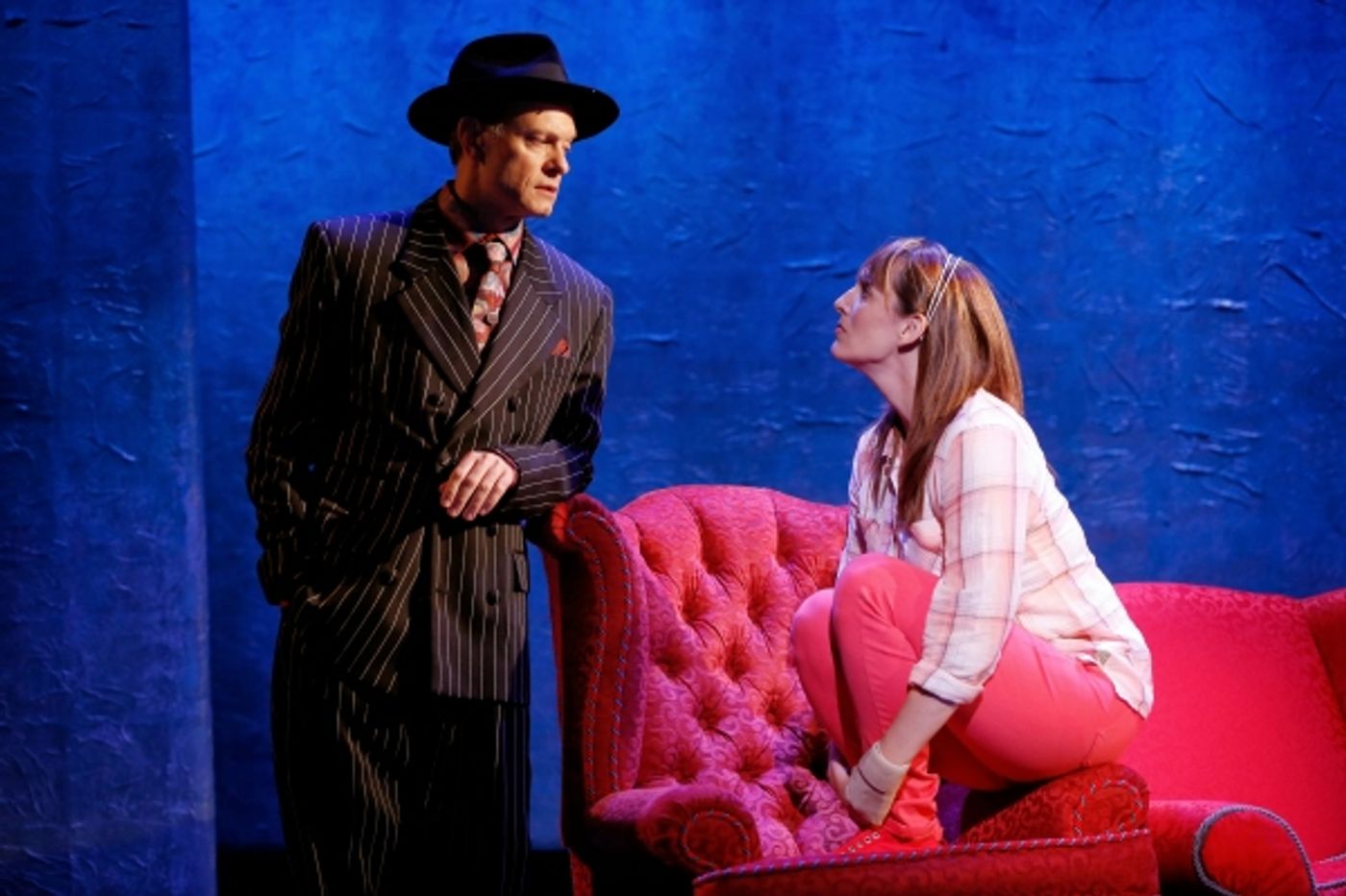 Photo Flash: First Look at David Hyde Pierce, Julia Murney and More in Kander & Pierce's THE LANDING Image