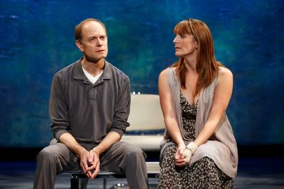 David Hyde Pierce, Julia Murney Photo