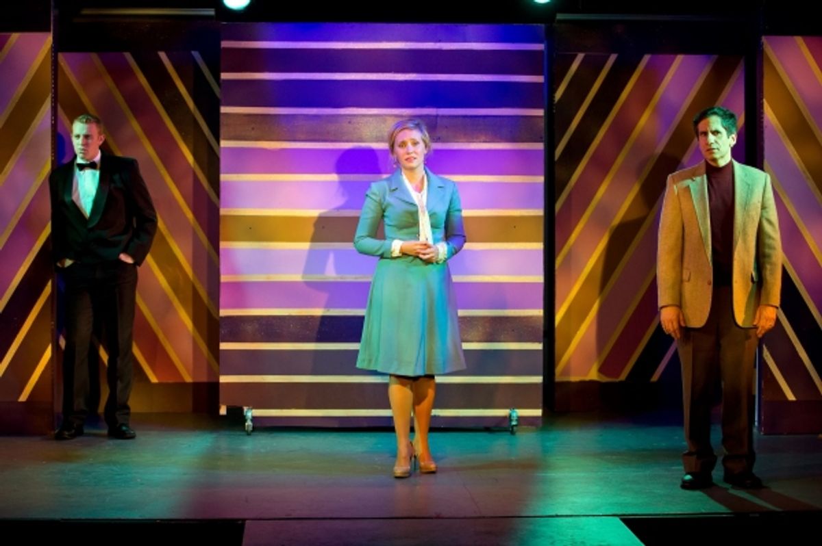 Matt Farcher, Haven Burton and Seth Rudetsky  at 