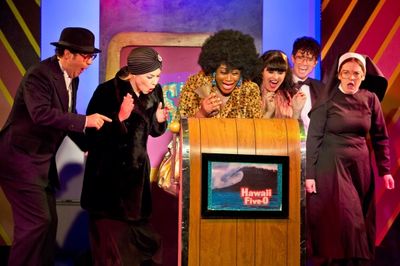 Saum Eskandani, Maggie McDowell, Charity Dawson, Sherz Aletaha, Robb Sapp and Jennife Photo