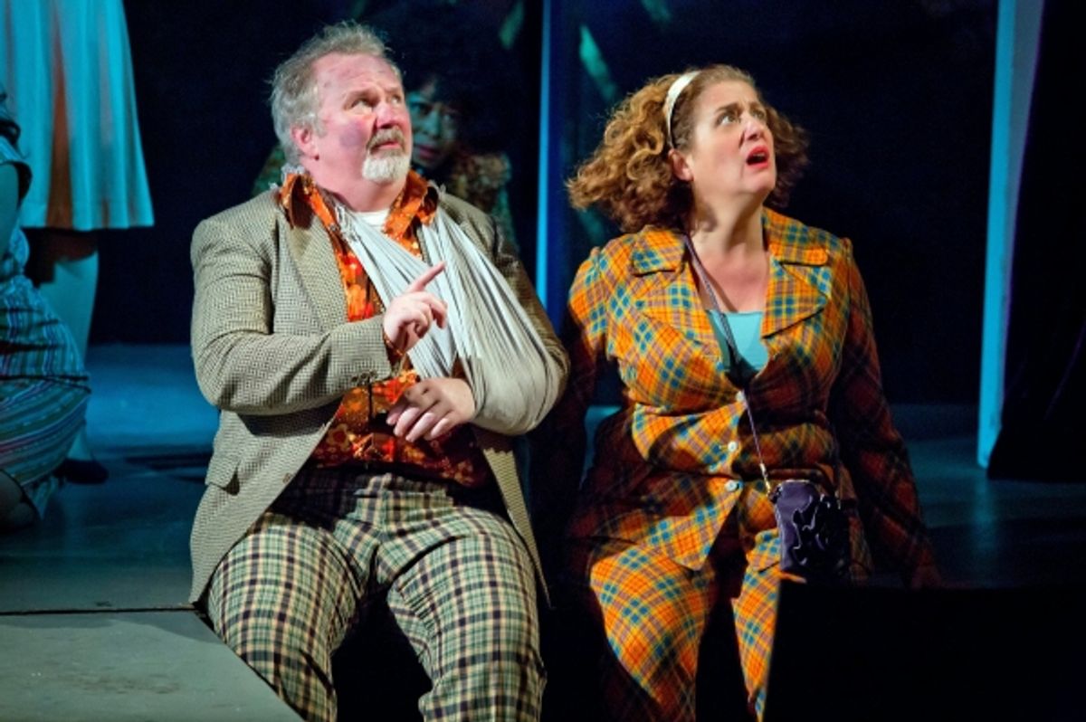 Tom Riis Farrell and Mary Testa at 