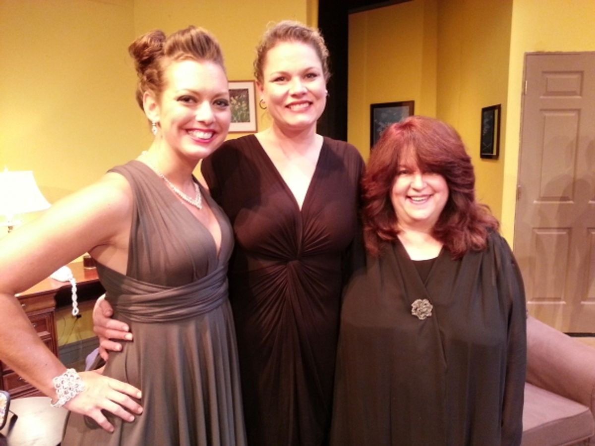 Darcie Bender Hubber, Kristen Williams, Debra Rodkin at 