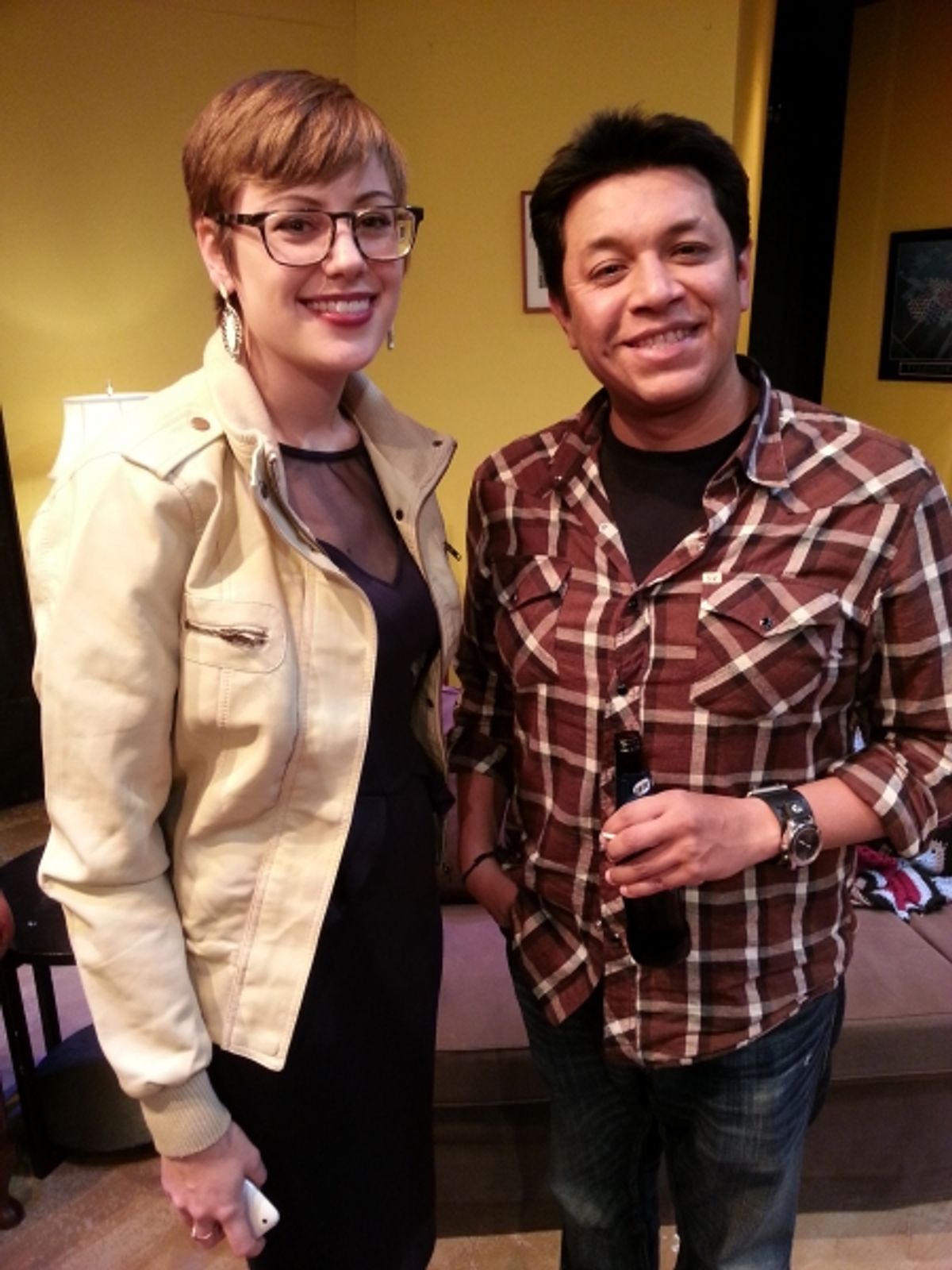 Delena Bradley, Cesar Jaime at 