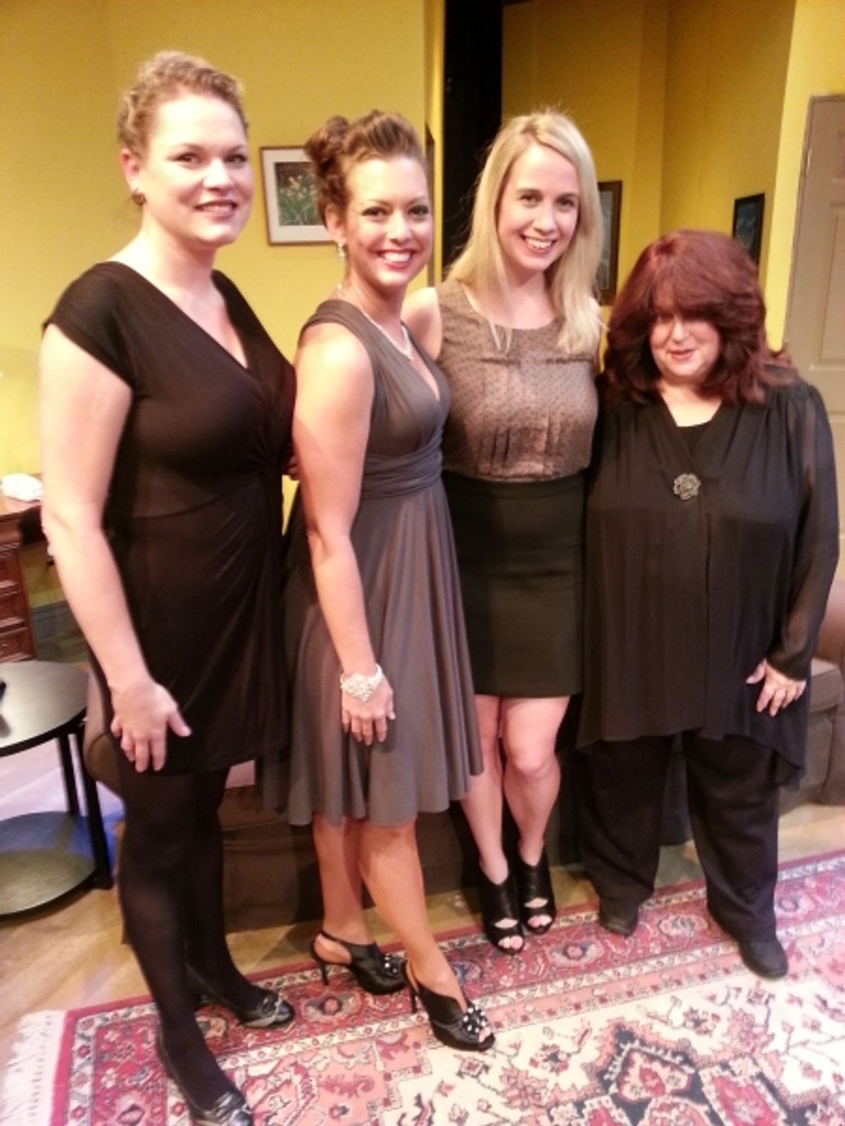 Kristen Williams, Darci Bender Hubber, Meghan Powe, Debra Rodkin at 