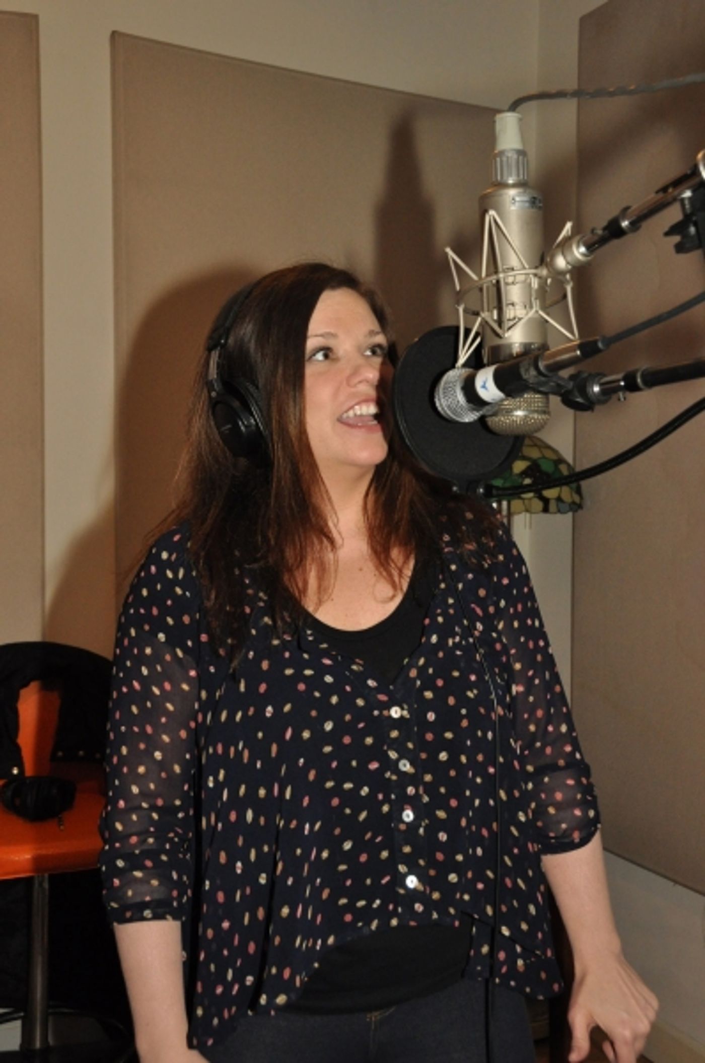 Photo Coverage: In the Recording Studio with Mary Bridget Davies for A NIGHT WITH JANIS JOPLIN Album!  Image