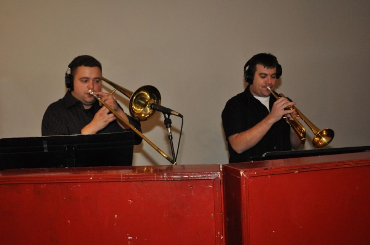 Michael Boscarino (Trombone) and Craig Taylor (Trumpet) at 