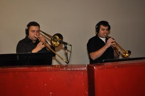 Michael Boscarino (Trombone) and Craig Taylor (Trumpet) Photo