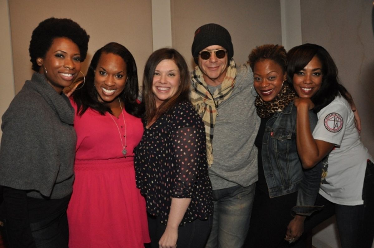 Taprena Michelle Augustine, Allison Blackwell, Mary Bridget Davies, Randy Johnson, Nikki Kimbrough and De''Adre Aziza at 