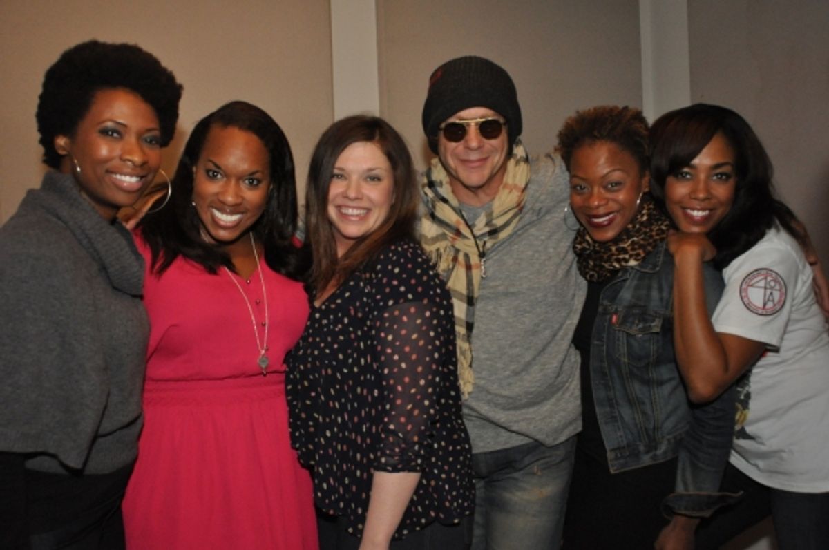 Taprena Michelle Augustine, Allison Blackwell, Mary Bridget Davies, Randy Johnson, Nikki Kimbrough and De''Adre Aziza at 