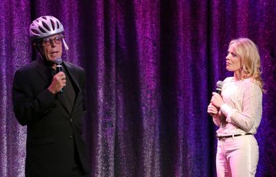 John Guare and Sherie Rene Scott   Photo
