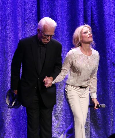 John Guare and Sherie Rene Scott  Photo