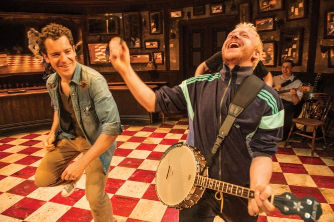 Photo Flash: First Look at Declan Bennett, Zrinka Cvitesic and More in West End's ONCE  Image