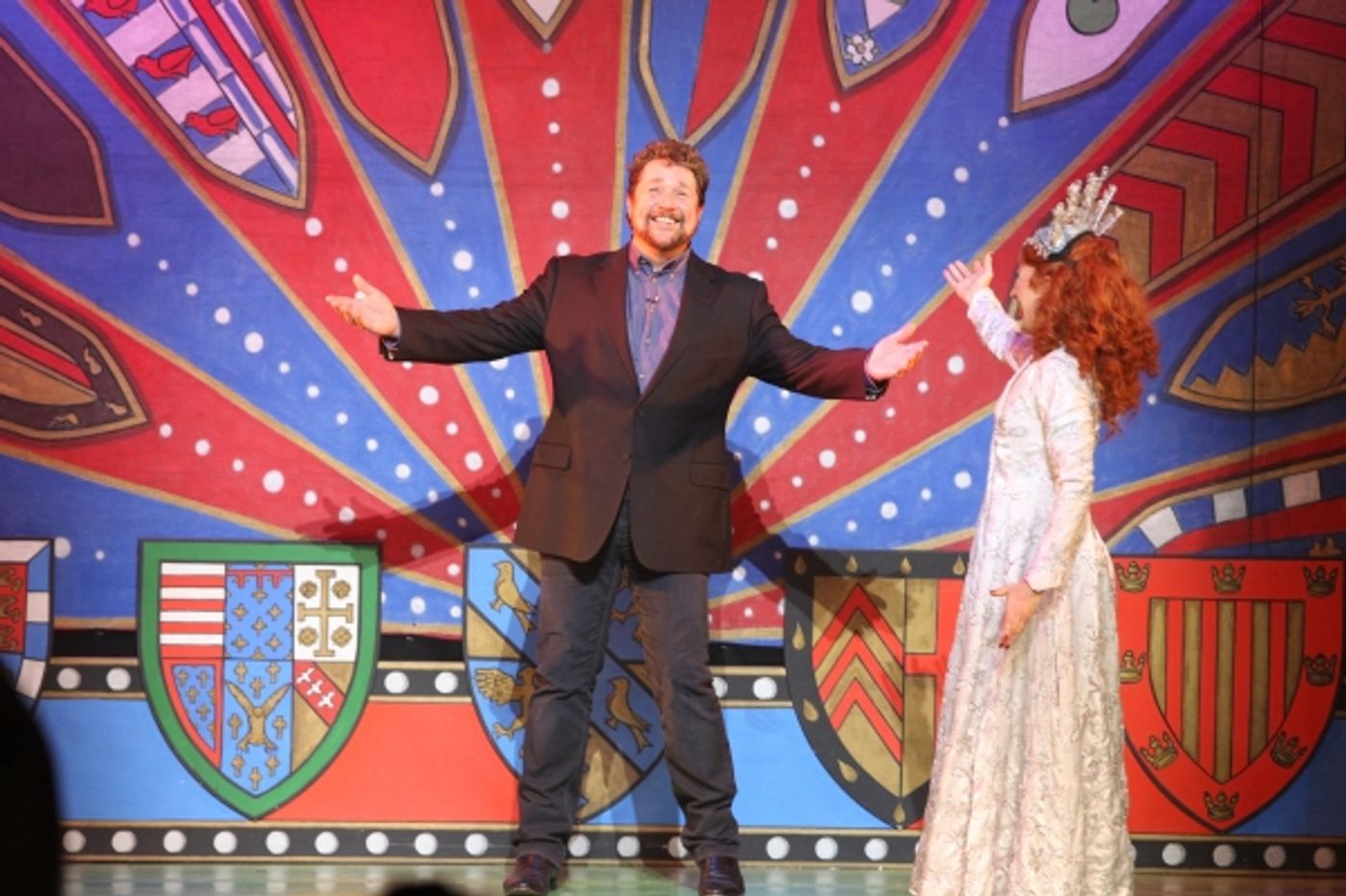 Photo Coverage: Michael Ball Guest Stars At SPAMALOT!  Image