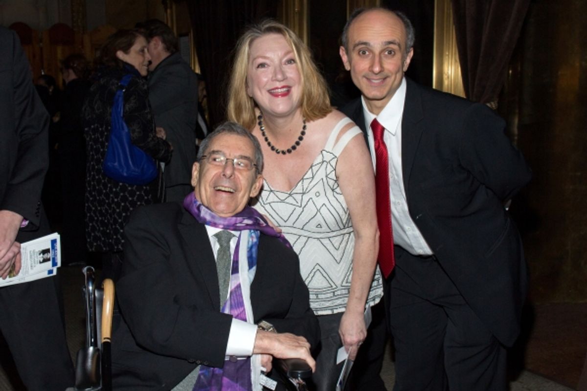 Nicholas Martin, Kristine Nielsen, Stephen DeRosa at 