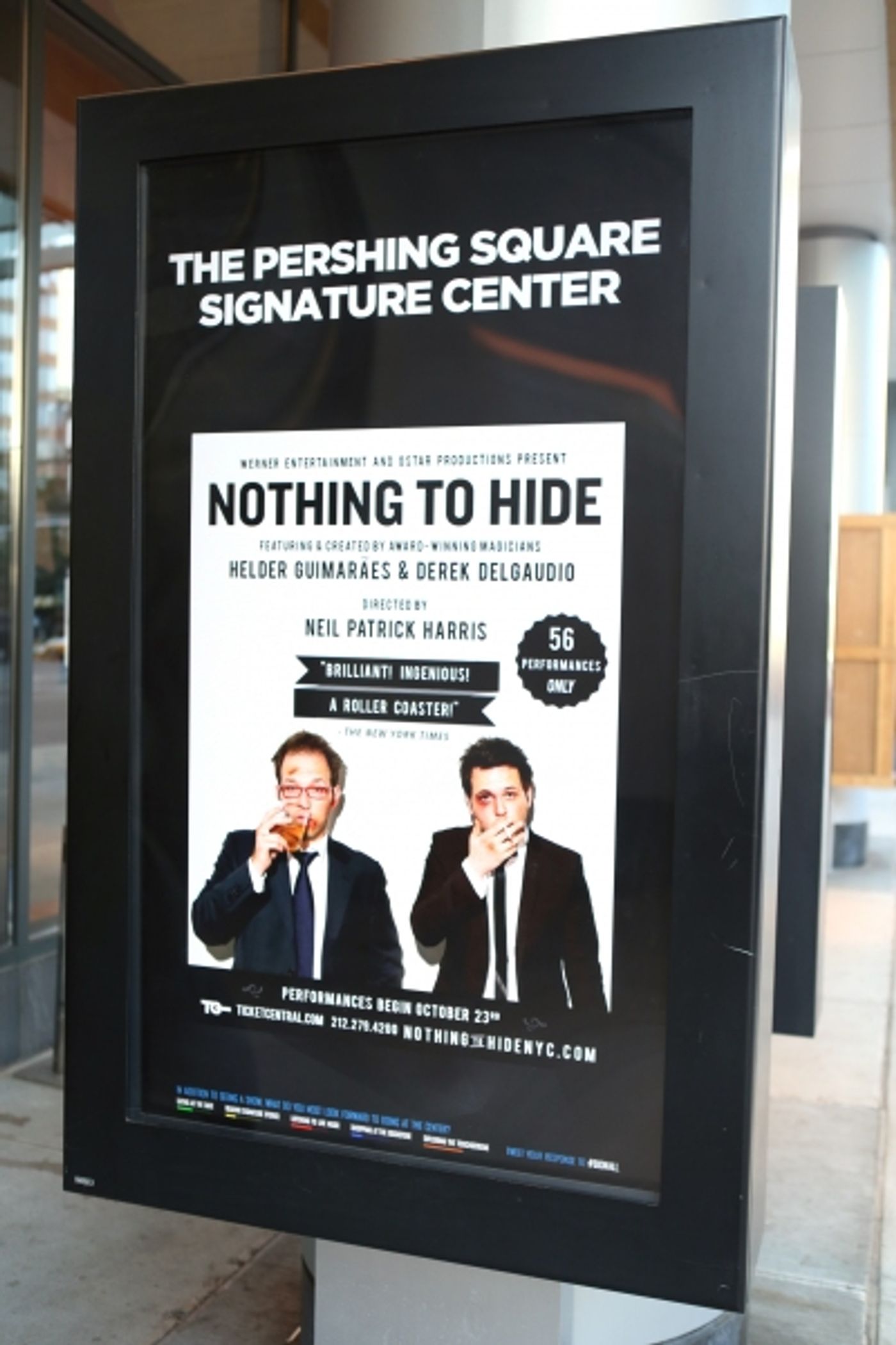 Photo Coverage: Neil Patrick Harris, Derek DelGaudio & Helder Guimaraes Preview NOTHING TO HIDE Image