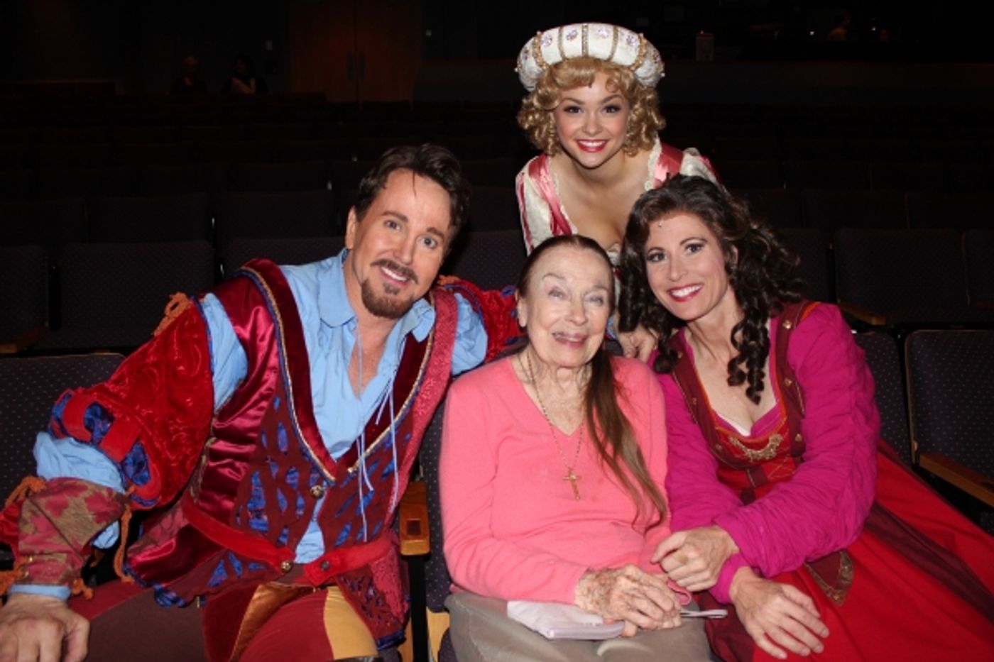 Photo Flash: Original 'Kate' Patricia Morrison Visits Cabrillo's KISS ME, KATE  Image