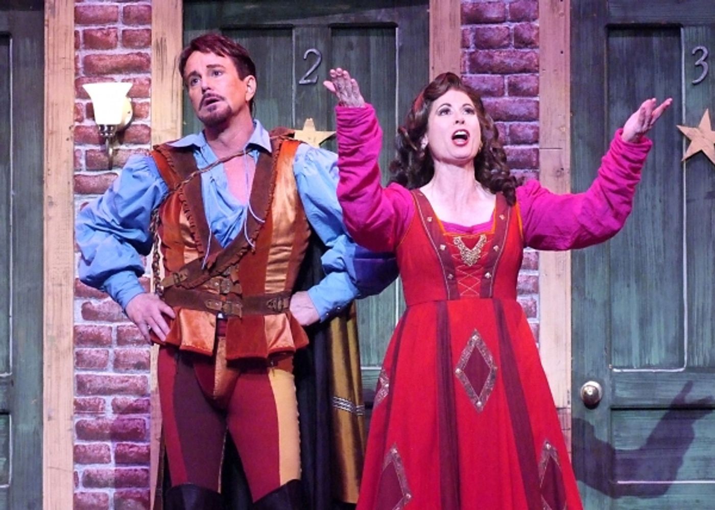 Photo Flash: First Look at Davis Gaines and Victoria Strong in Cabrillo Music Theatre's KISS ME, KATE  Image