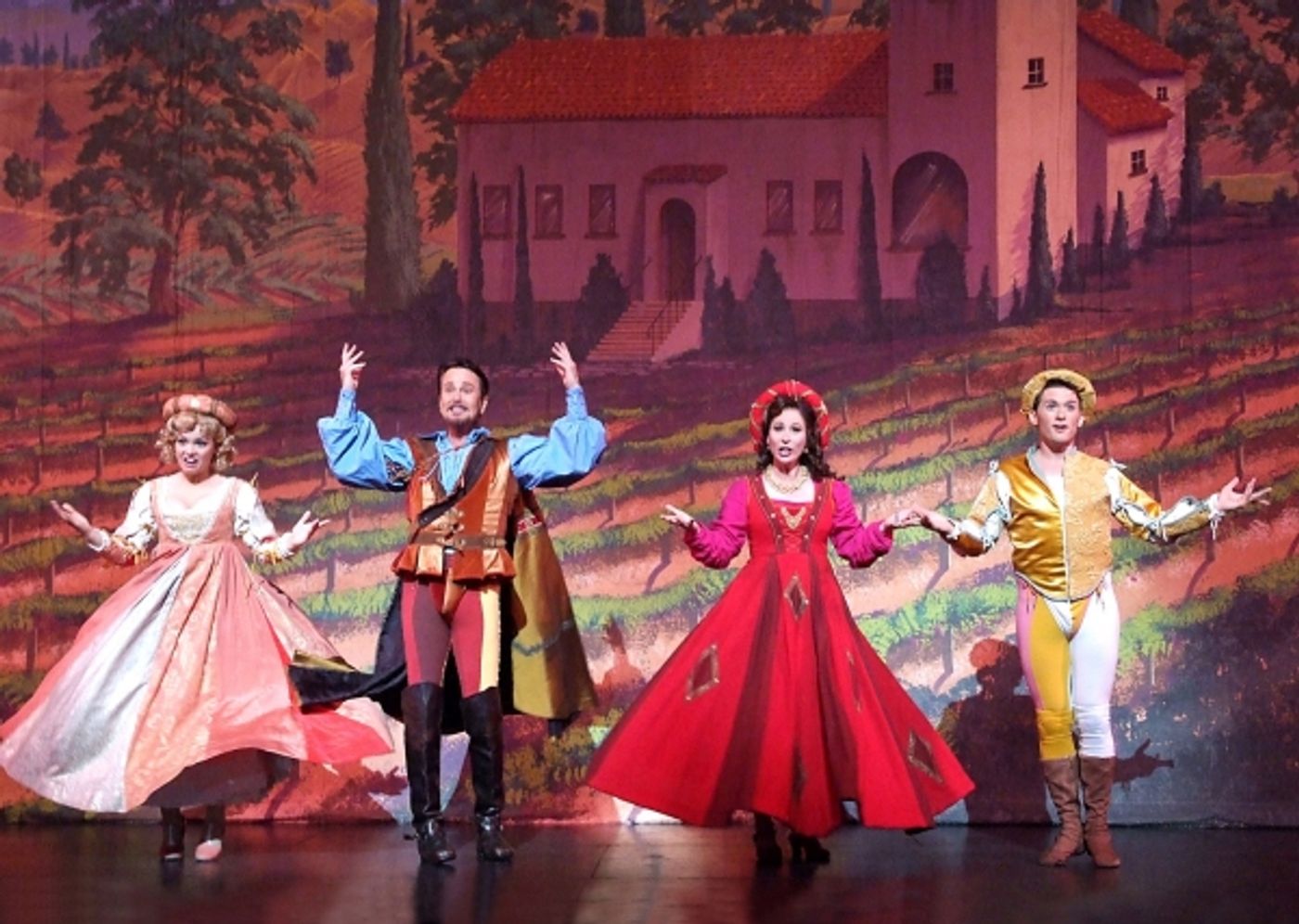 Photo Flash: First Look at Davis Gaines and Victoria Strong in Cabrillo Music Theatre's KISS ME, KATE  Image