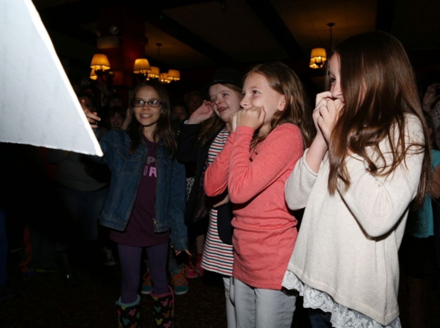Photo Coverage: MATILDA's Leading Ladies Get Surprise Portrait at Sardi's  Image