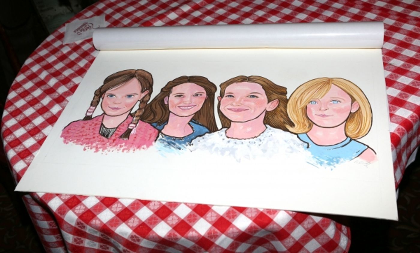 Photo Coverage: MATILDA's Leading Ladies Get Surprise Portrait at Sardi's  Image