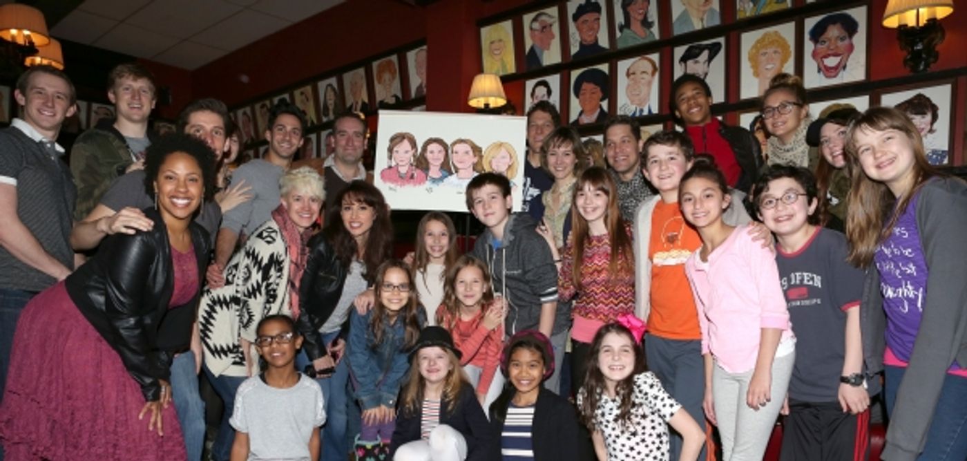 Photo Coverage: MATILDA's Leading Ladies Get Surprise Portrait at Sardi's  Image