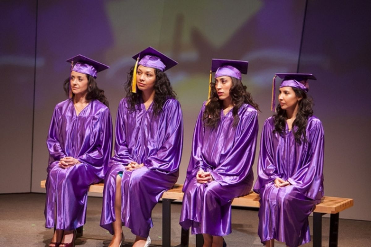 Ruth Livier, Cynthia Bastidas, Yunuen Pardo and Adriana Gaviria at 