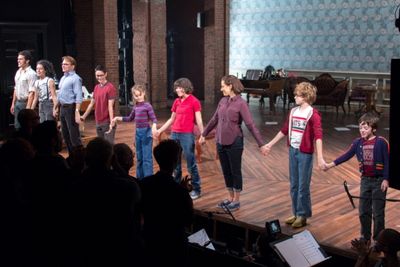 Joel Perez, Roberta Colindrez, Michael Cerveris, Beth Malone, Sydney Lucas, Alexandra Photo