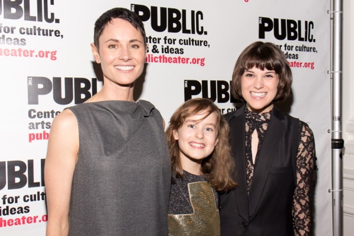 Beth Malone, Sydney Lucas, Alexandra Socha at 