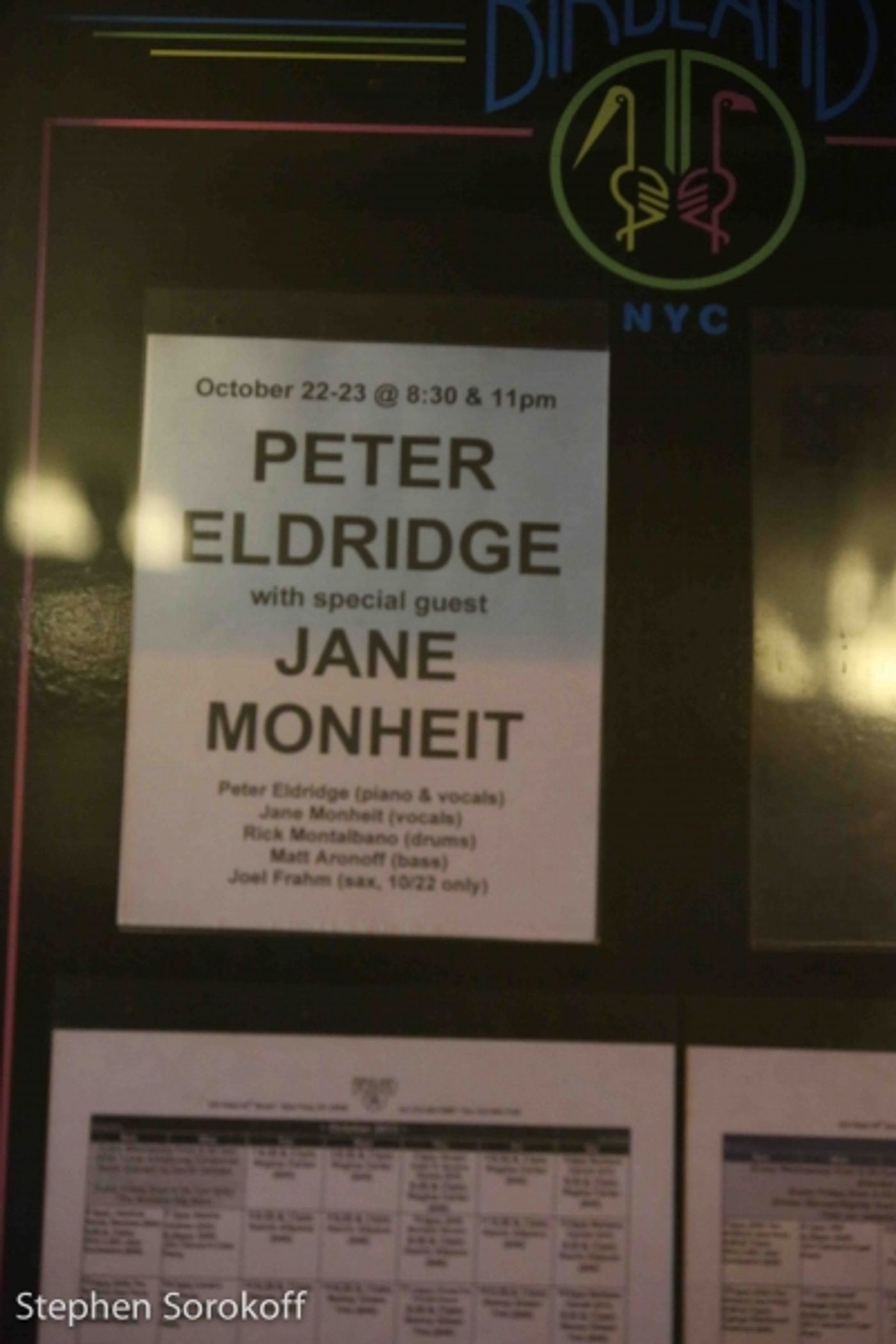 Photo Coverage: Peter Eldridge and Jane Monheit Join Forces at Birdland  Image