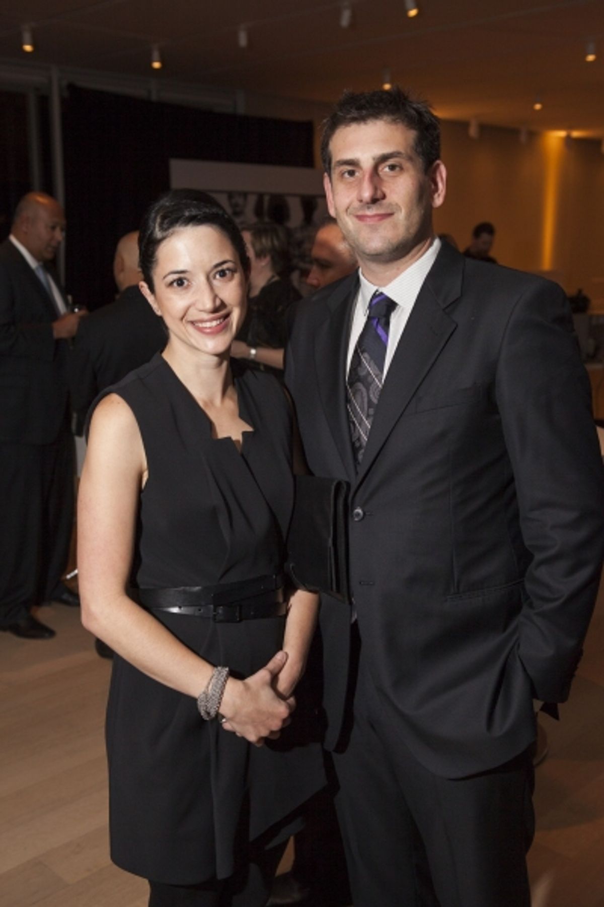 Michal Raz-Russo and Zev Salomon at 