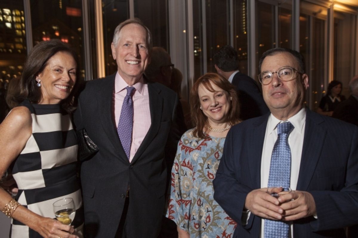 Connie and David Coolidge, Beth and Harvey Plotnick at First Look at The Art Institute of Chicago's Snap Gala