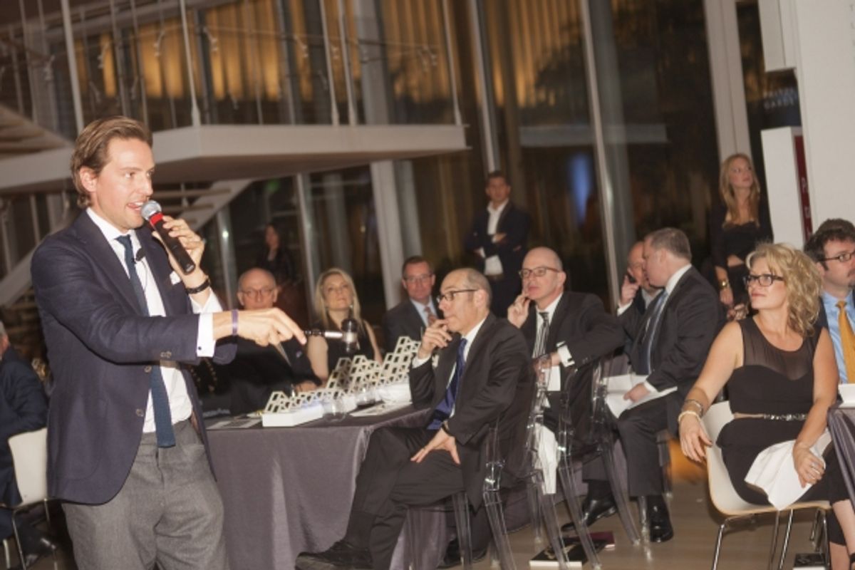 Alexander Gilkes/auction at First Look at The Art Institute of Chicago's Snap Gala